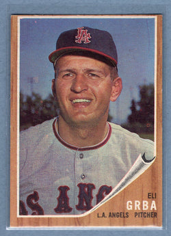 1962 Topps #96 Eli Grba  EX  GO522