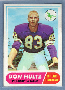 1968 Topps #6 Don Hultz  VG-EX  GO801