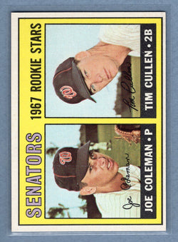 1967 Topps #167 Senators Rookies EX-MT  GO390