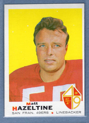 1969 Topps #204 Matt Hazeltine EX-MT  Set Break GO263
