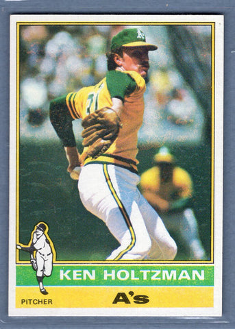 1976 Topps #115 Ken Holtzman  NM  GOSB1