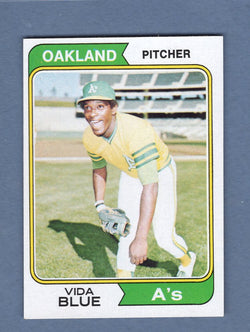 1974 Topps Baseball #290 Vida Blue NM-MT 001