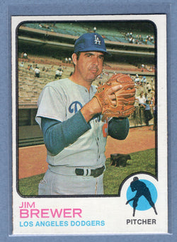 1973 Topps #126 Jim Brewer  EX-MT  GO550