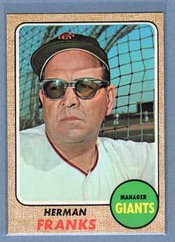 1968 Topps #267 Herman Franks (a)EX-MT  GO507