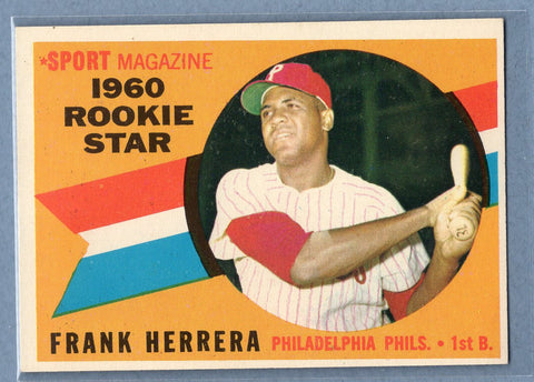 1960 Topps #130 Frank Herrera EX-MT  GO223
