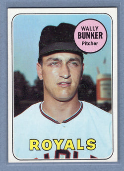 1969 Topps #137 Wally Bunker EX-MT  GO477