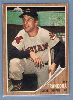 1962 Topps #97 Tito Francona  EX  GO522