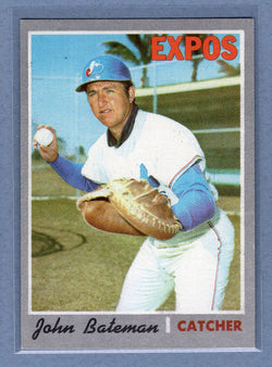 1970 Topps #417 John Bateman  (d) EX-MT  GO750