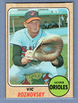 1968 Topps #428 Vic Roznovsky EX  GO180