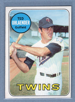 1969 Topps #194 Ted Uhlaender (a) (st) VG-EX  GO265