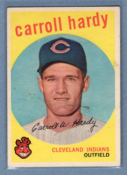 1959 Topps #168 Carroll Hardy (b) (st) VG   GO410