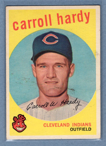 1959 Topps #168 Carroll Hardy (b) (st) VG   GO410