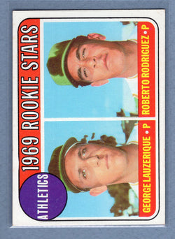 1969 Topps #358 Athletics Rookies (b) EX-MT  GOWABB