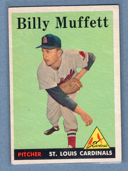 1958 Topps #143 Billy Muffett  EX  GO387