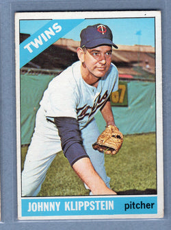 1966 Topps #493 Johnny Klippstein EX  GO140