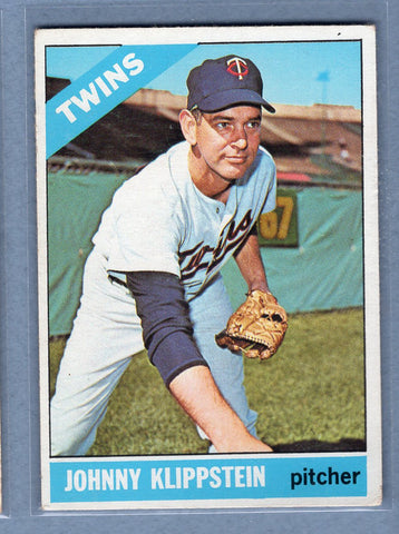 1966 Topps #493 Johnny Klippstein EX  GO140