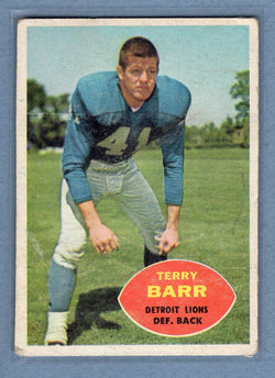 1960 Topps #47 Terry Barr G-VG  GO100
