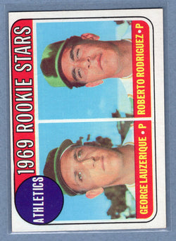 1969 Topps #358 Athletics Rookies (c) EX-MT  GOWABB
