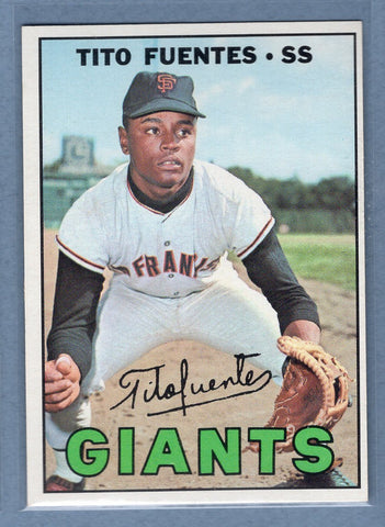 1967 Topps #177 Tito Fuentes (b) EX-MT   GO340
