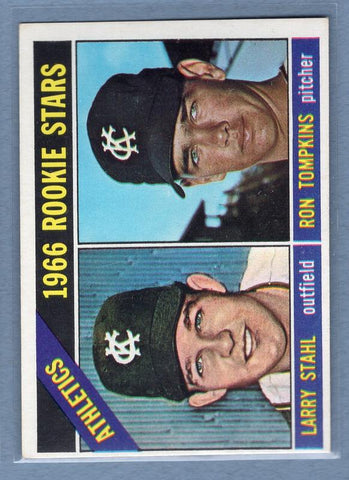 1966 Topps #107 Athletics Rookies EX-MT  GO170
