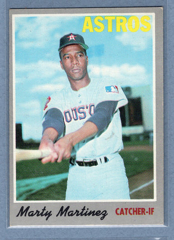1970 Topps #126 Marty Martinez  EX  GO695