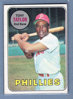 1969 Topps #108 Tony Taylor (b) EX  GO602
