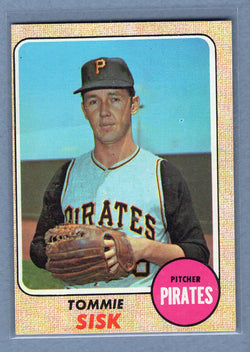 1968 Topps #429 Tommie Sisk (mk) (a) VG  GO180