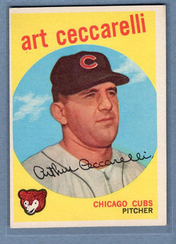 1959 Topps #226 Art Ceccarelli VG-EX    Set Break A