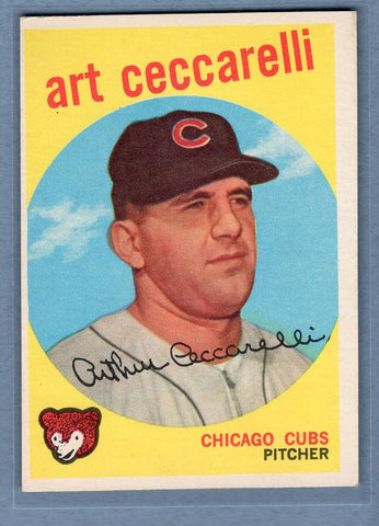1959 Topps #226 Art Ceccarelli VG-EX    Set Break A
