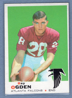 1969 Topps #206 Ray Ogden EX  Set Break GO263