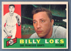 1960 Topps #181 Billy Loes EX-MT Set Break 1