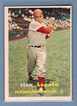 1957 Topps #119 Stan Lopata (b) EX-MT   GO260