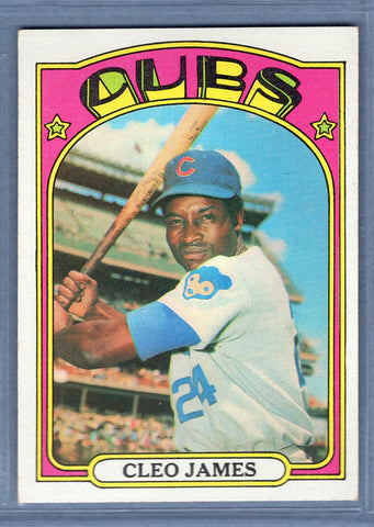 1972 Topps #117 Cleo James EX-MT   GO464