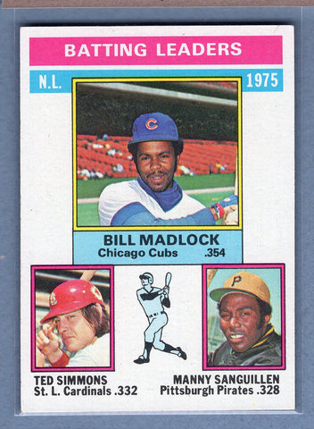 1976 Topps #191 Nl Batting Leaders  (c) EX-MT  GO450