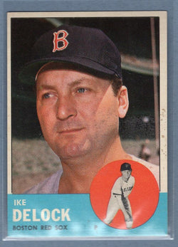 1963 Topps #136 Ike Delock EX-MT      INVGO395