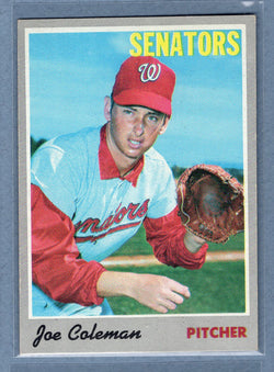 1970 Topps #127 Joe Coleman  EX-MT  GO695