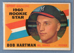 1960 Topps #129 Bob Hartman EX  GO480