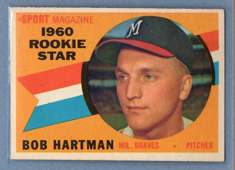 1960 Topps #129 Bob Hartman EX  GO480