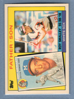 1985 Topps Tiffany #140 Father Son Skinner NM