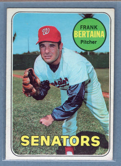 1969 Topps #554 Frank Bertaina EX  GO572