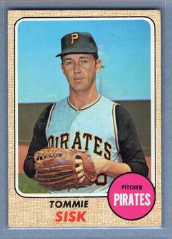 1968 Topps #429 Tommie Sisk (b) VG-EX  GO180