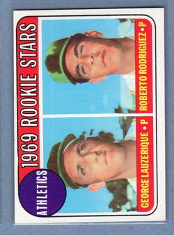 1969 Topps #358 Athletics Rookies (d) EX-MT  GOWABB