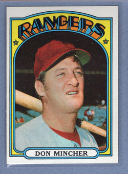 1972 Topps #242 Don Mincher EX-MT   GO311