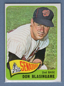 1965 Topps #21 Don Blasingame EX  GO137