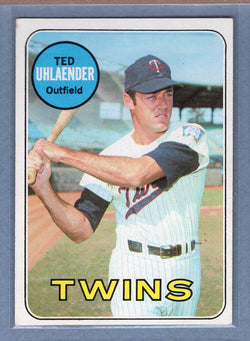1969 Topps #194 Ted Uhlaender (d) EX-MT  GO265