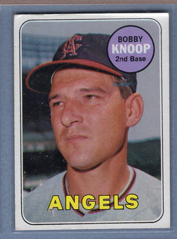 1969 Topps #445 Bobby Knoop (a) VG-EX  GO501