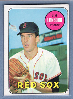 1969 Topps #109 Jim Lonborg (a) EX  GO602