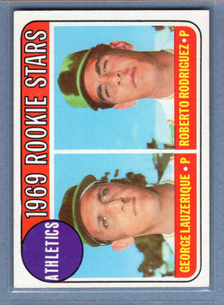 1969 Topps #358 Athletics Rookies (e) EX-MT  GOWABB