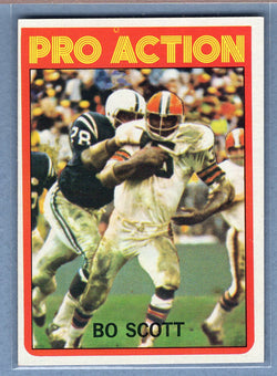 1972 Topps #123 Bo Scott EX-MT  GO326