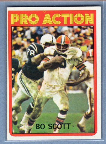 1972 Topps #123 Bo Scott EX-MT  GO326